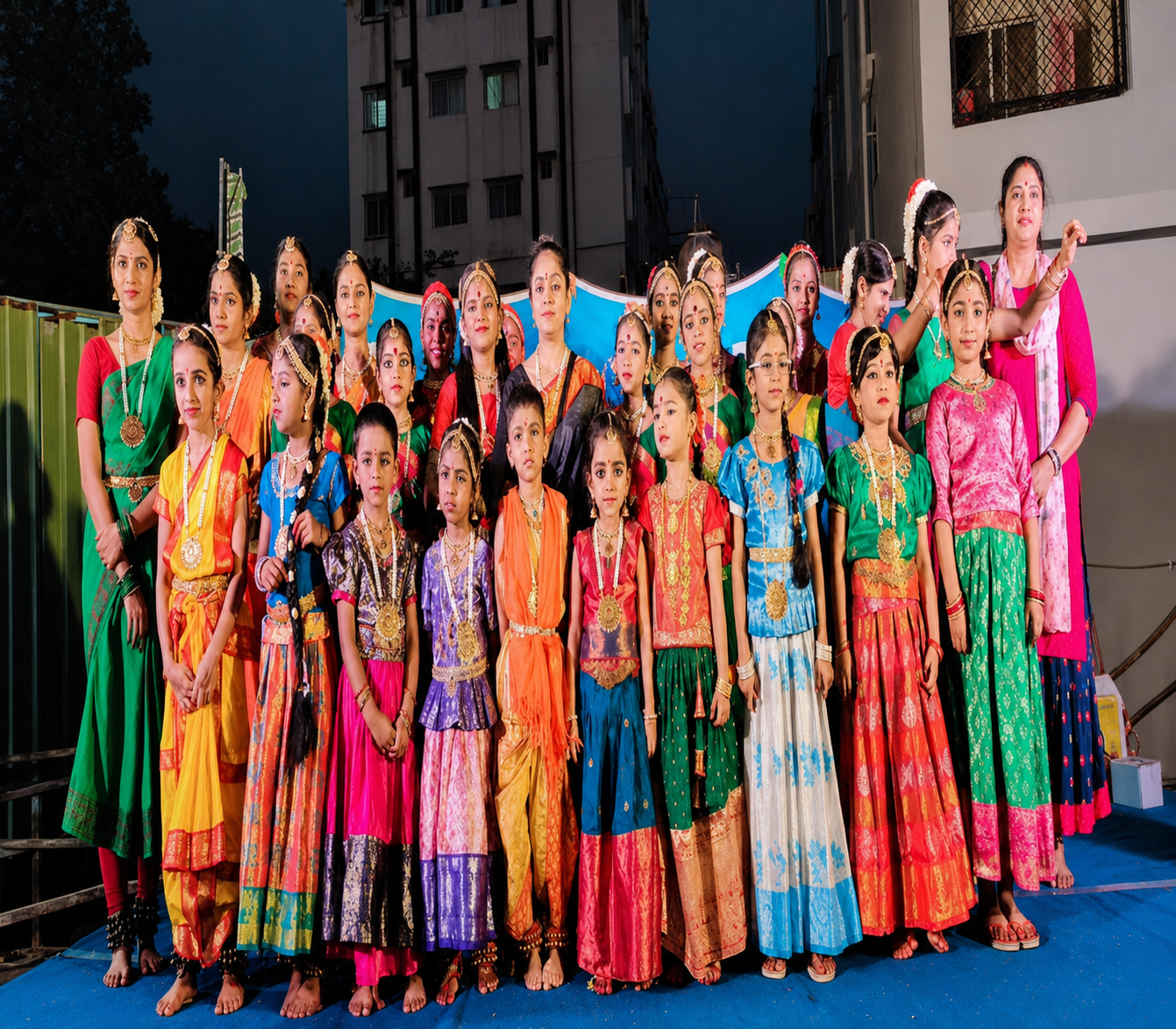 Classical Bharatanatyam performance